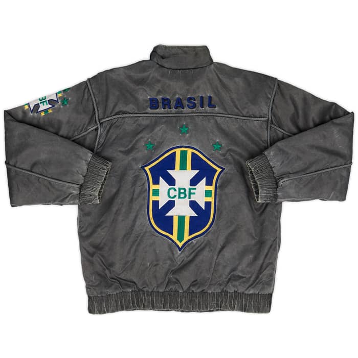 1992-94 Brazil Umbro Bomber Jacket - 8/10 - (S)