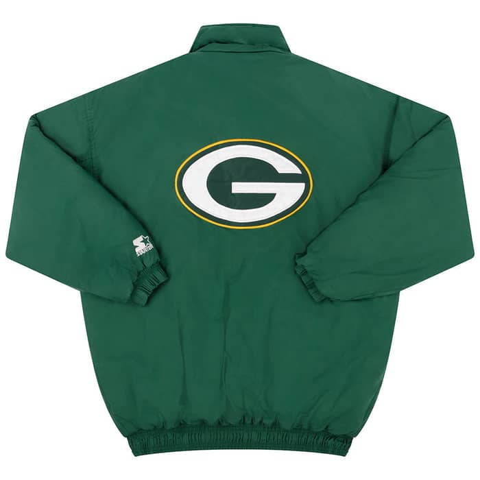 1990s Green Bay Packers Starter Rain Coat M