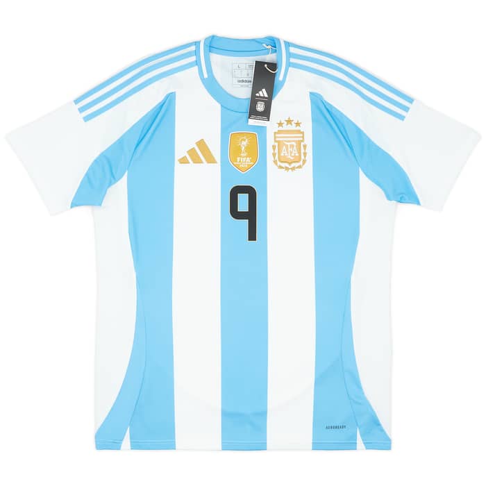 2024-25 Argentina Home Shirt J.Alvarez #9