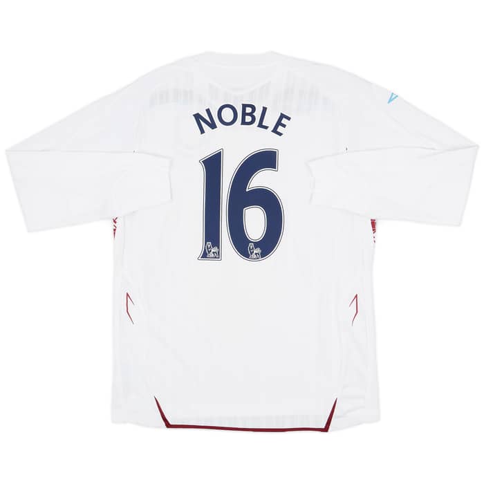 2007-08 West Ham Away L/S Shirt Noble #16 - 10/10 - (L)