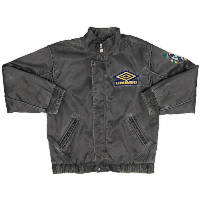 1992-94 Brazil Umbro Bomber Jacket - 8/10 - (S)