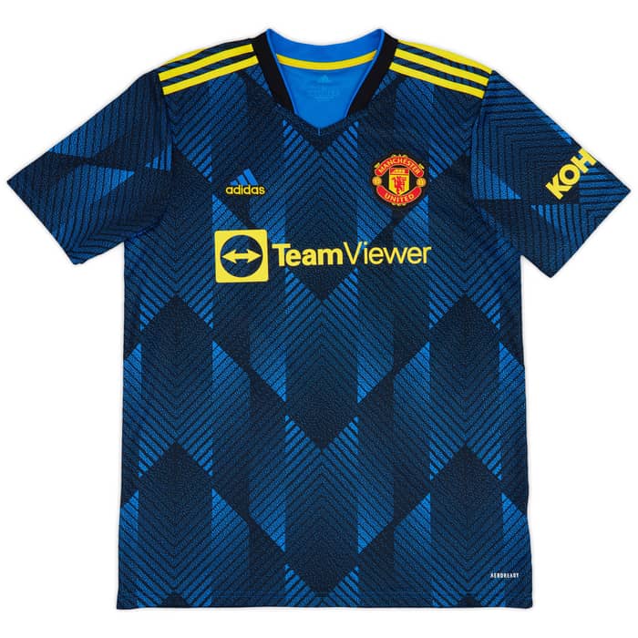2021-22 Manchester United Third Shirt Fred #17 - 10/10 - (L)