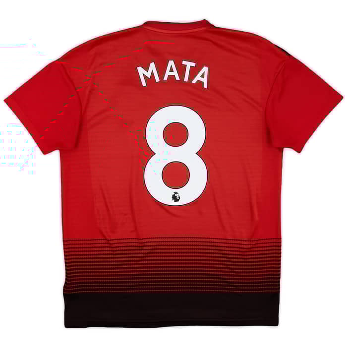 2018-19 Manchester United Home Shirt Mata #8 - 5/10 - (M)