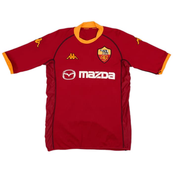 2002-03 Roma Home Shirt #14 - 6/10 - (XL)