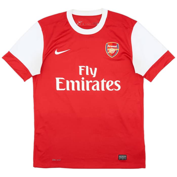 2010-11 Arsenal Home Shirt Fabregas #4 - 6/10 - (M)