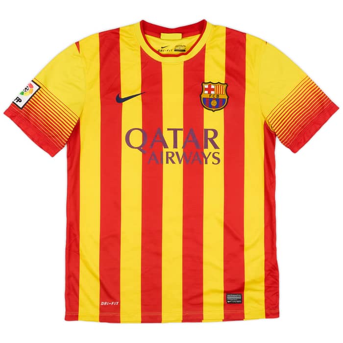 2013-15 Barcelona Away Shirt Messi #10 - 6/10 - (M)
