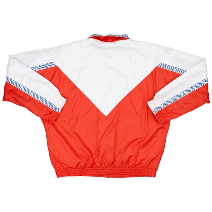 1989-91 Ajax Player Issue Umbro Track Jacket - 8/10 - (XL)
