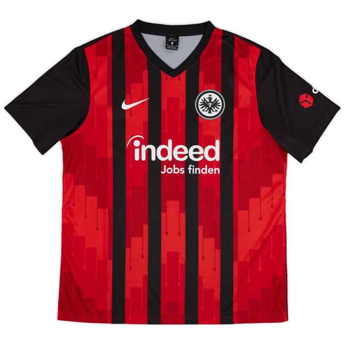 2020-21 Eintracht Frankfurt Basic Home Shirt Jovic #9 - 8/10 - (XL)