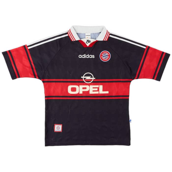 1997-99 Bayern Munich Home Shirt - 6/10 - (XL.Boys)