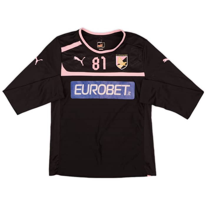 2012-13 Palermo Player Issue Puma Training L/S Shirt #81 - 5/10 - (S)