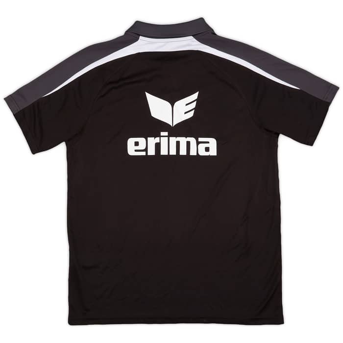 2018-19 Eintracht Braunschweig Erima Polo Shirt - 9/10 - (M)