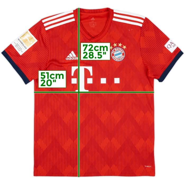 2018-19 Bayern Munich Home Shirt Goretzka #18 - 5/10 - (M)
