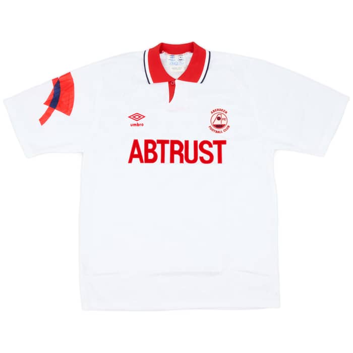 1990-93 Aberdeen Away Shirt - 10/10 - (L)