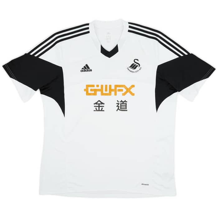 2013-14 Swansea Home Shirt Britton #7 - 7/10 - (XXL)