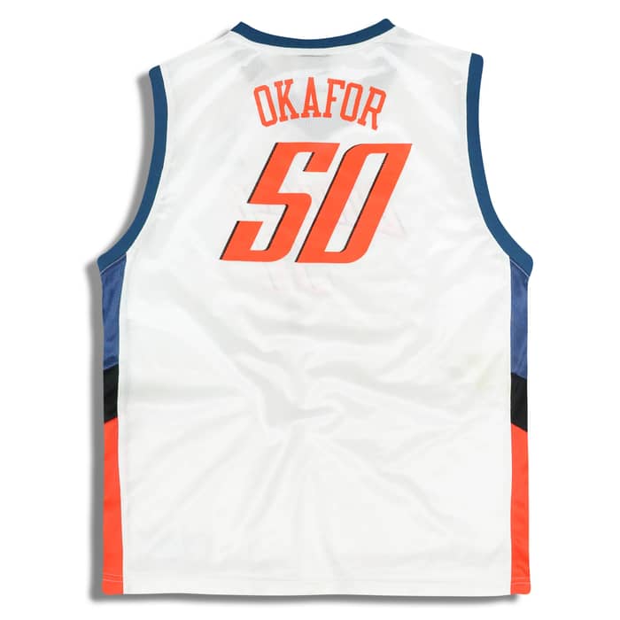 2004-06 Charlotte Bobcats Okafor #50 Reebok Jersey (Home) Y