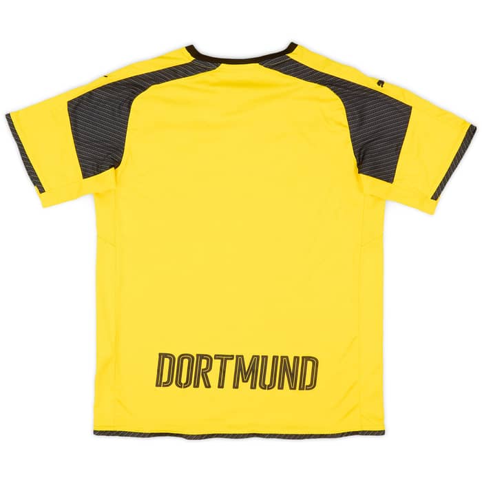 2016-17 Borussia Dortmund Home European Shirt - 6/10 - (S)