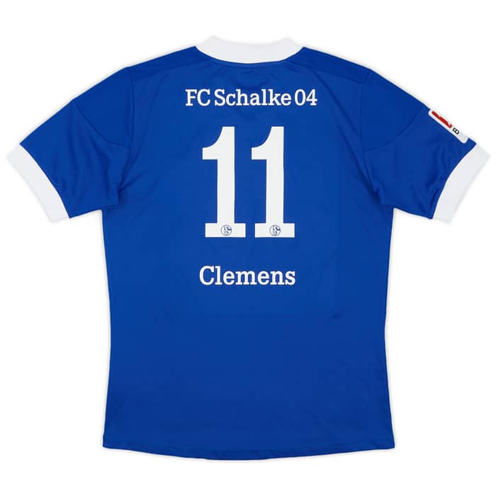 2012-14 Schalke Home Shirt Clemens #11 - 9/10 - (L.Boys)