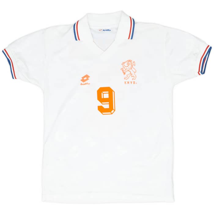1992-94 Netherlands Away Shirt Van Basten #9 - 8/10 - (S)