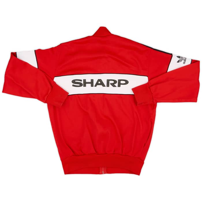 1984-86 Manchester United adidas Track Jacket - 6/10 - (L.Boys)