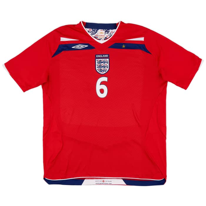 2008-10 England Away Shirt Terry #6 - 6/10 - (XL)