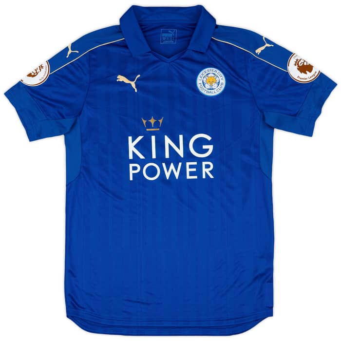 2016-17 Leicester Match Issue Home Shirt Drinkwater #4