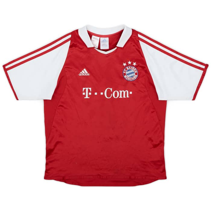 2004-05 Bayern Munich Home Shirt Ballack #13 - 5/10 - (L.Boys)