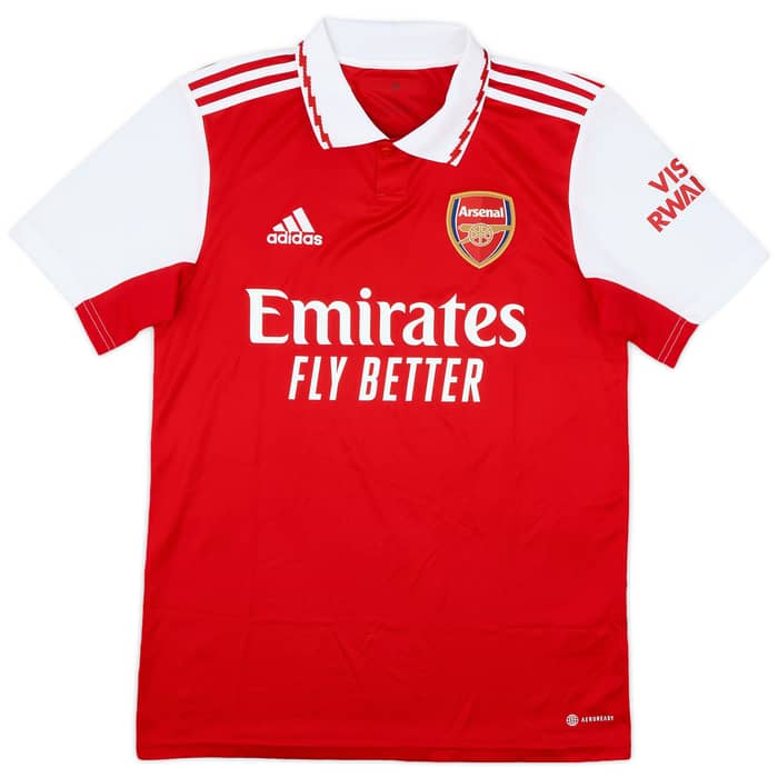 2022-23 Arsenal Home Shirt Saka #7 - 10/10 - (S)