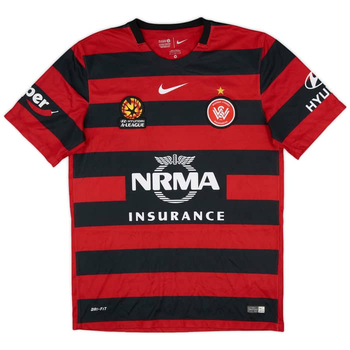 2015-16 Western Sydney Wanderers Home Shirt - 8/10 - (M)