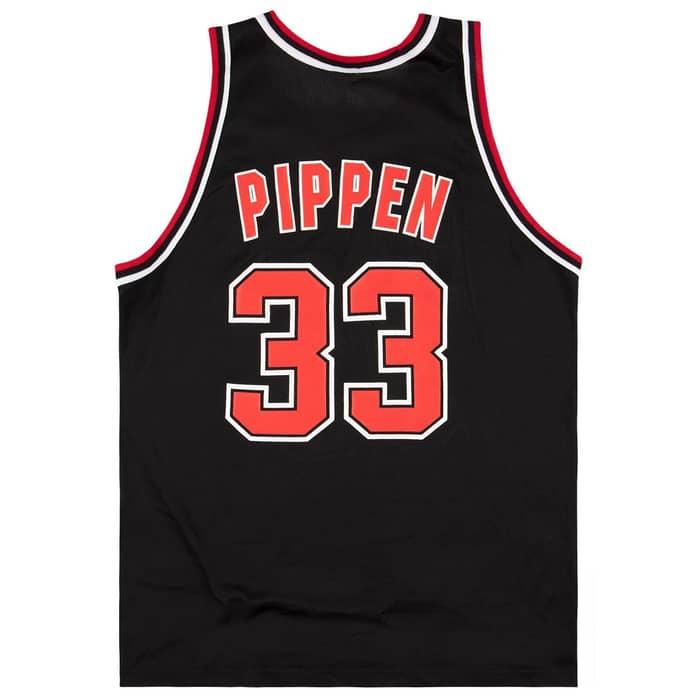 1995-97 Chicago Bulls Pippen #33 Champion Jersey (Alternate) S