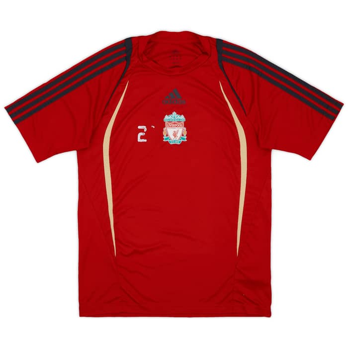 2009-10 Liverpool Player Issue adidas Training Shirt #2 - 5/10 - (M)
