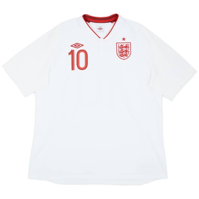2012-13 England Home Shirt Rooney #10 - 8/10 - (3XL)