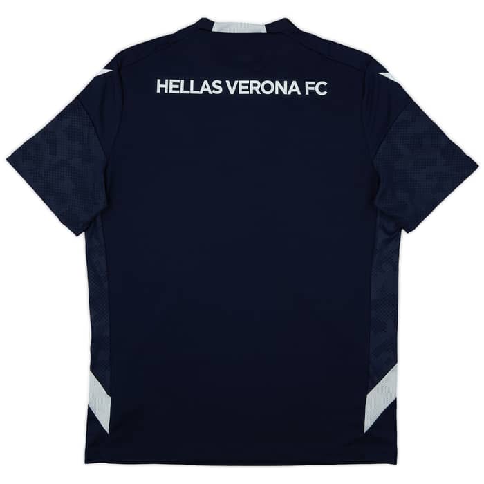 2022-23 Hellas Verona Macron Training Shirt - 8/10 - (XL)