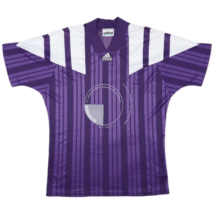 1992-93 adidas Template Shirt #3 - 8/10 - (M)