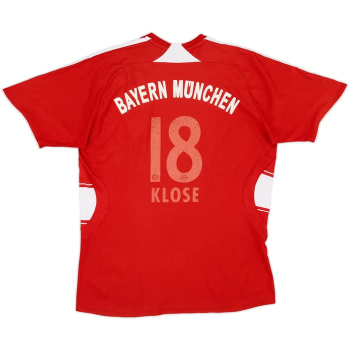 2007-08 Bayern Munich Home Shirt Klose #18 - 4/10 - (XL.Boys)