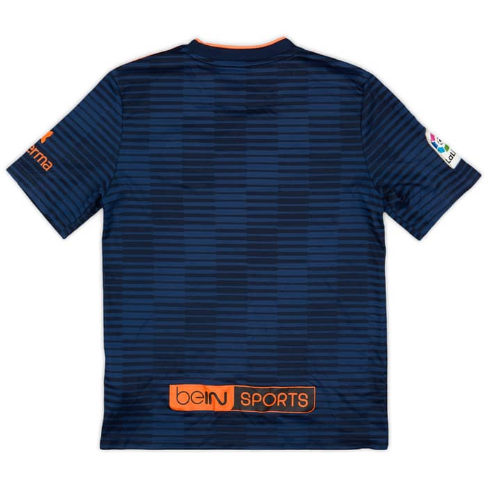 2018-19 Valencia Away Shirt - 7/10 - (M.Boys)