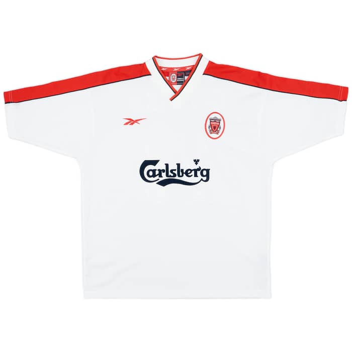 1998-99 Liverpool Away Shirt Gerrard #28