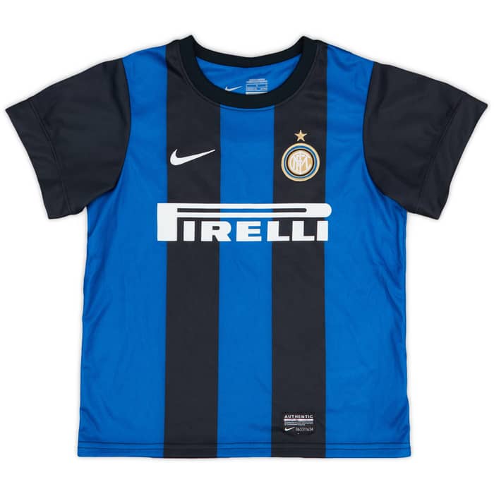 2012-13 Inter Milan Home Shirt - 9/10 - (6-7 Years)