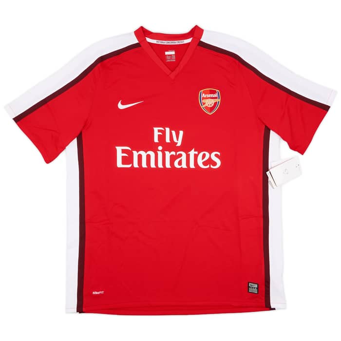 2008-10 Arsenal Home Shirt Fabregas #4 (XL)
