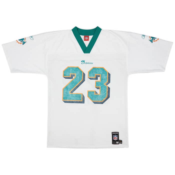 2005-06 Miami Dolphins Brown #23 Reebok Replica Away Jersey - 6/10 - (M)