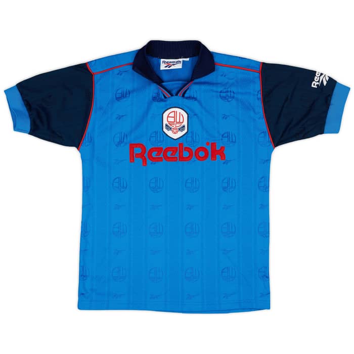 1995-97 Bolton Away Shirt - 8/10 - (M.Boys)