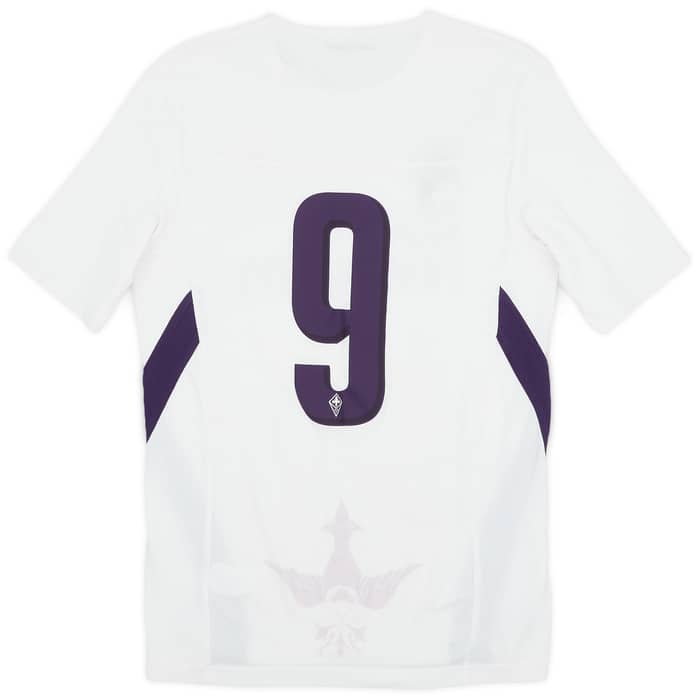 2018-19 Fiorentina Authentic Away Shirt #9 - 7/10 - (S)