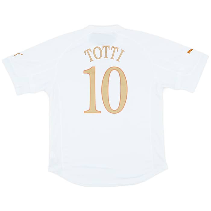 2004-06 Italy Away Shirt Totti #10 (XXL)