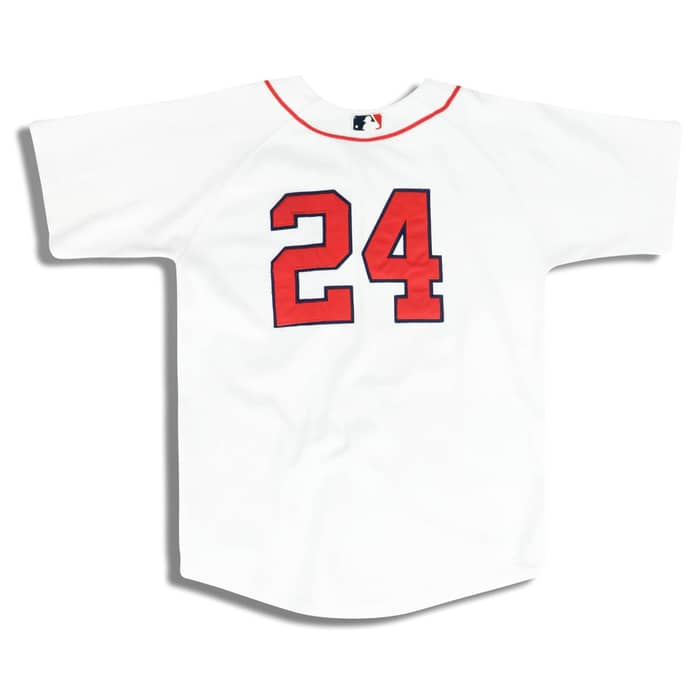 2001-04 Boston Red Sox Ramirez #24 Authentic Russell Athletic Jersey (Home) Y