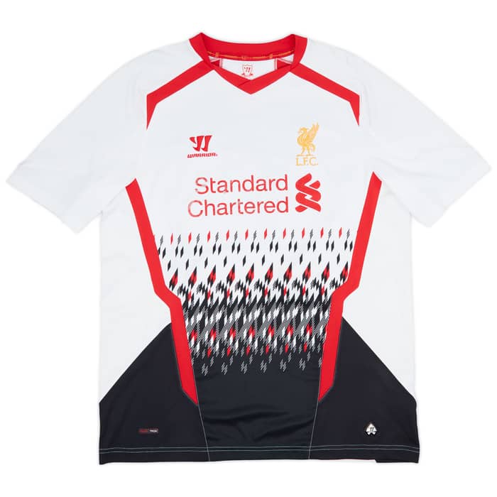 2013-14 Liverpool Away Shirt Gerrard #8 - 5/10 - (XL)