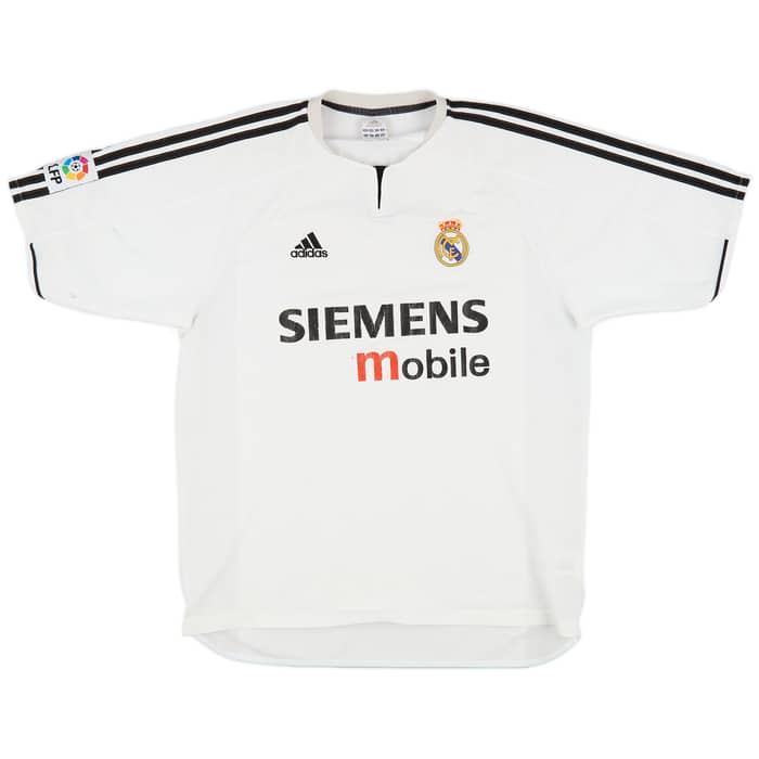 2003-04 Real Madrid Home Shirt Ronaldo #9 - 5/10 - (L)