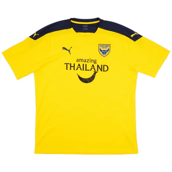 2020-21 Oxford United Home Shirt - 9/10 - (XXL)