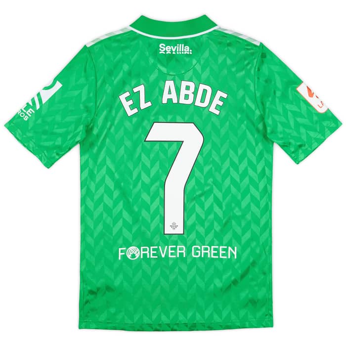 2023-24 Real Betis Away Shirt Ez Abde #7 - As New - (XS)