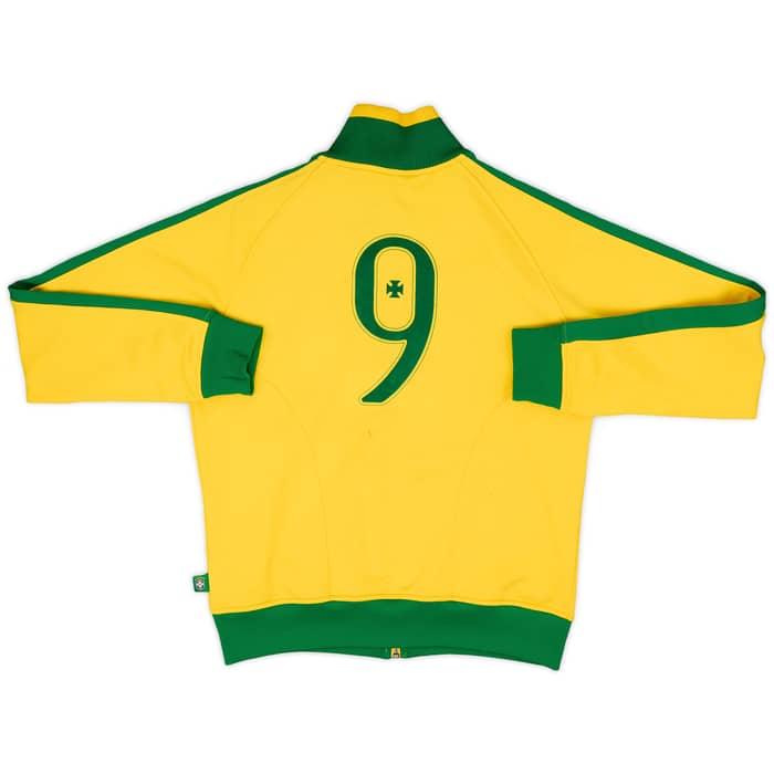 2006-08 Brazil Nike Anthem Jacket #9 - 5/10 - (M)