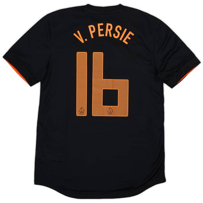 2012-13 Netherlands 'Poland-Ukraine 2012' Away Shirt v.Persie #16 (M)