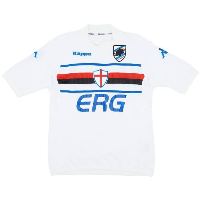 2004-05 Sampdoria Away Shirt Volpi #4 - 7/10 - (XL)